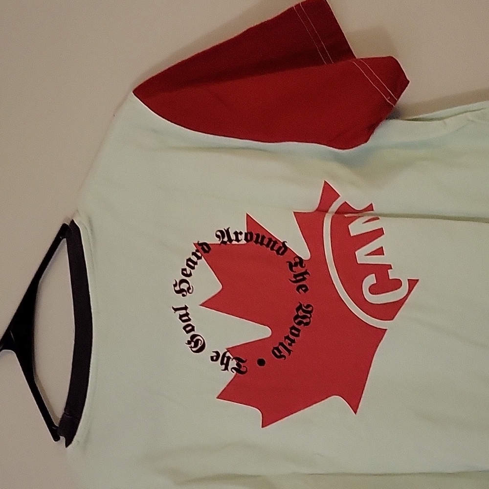 2/$15 Nike Canada Goal Heard Around the World Tee - Picture 5 of 6